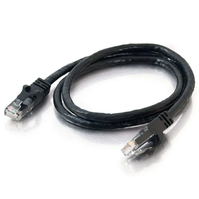 C2G Cable de red Cat6 Patch Cable 10m Negro U/UTP (UTP), RJ45 Macho a RJ45 Macho, Moldado, 550 MHz, 24 AWG