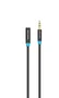 Vention VAB-B06-B150-M Cable de Audio Estéreo Jack 3.5mm Macho a Jack 3.5mm Hembra 1.5 Metros Negro
