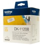 Brother Etiquetas Precortadas Blanco 38x90 mm Rollo 400 uds. DK11208