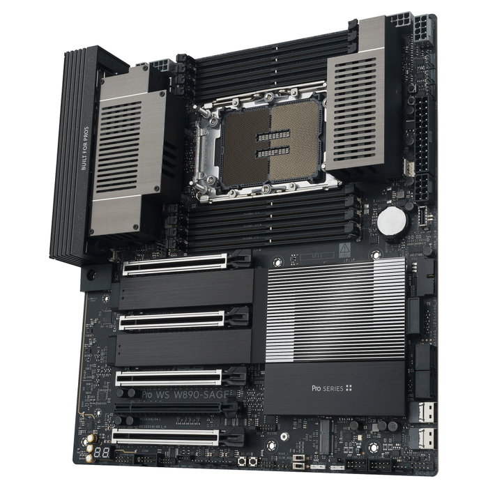ASUS PRO WS W890E-SAGE (Intel, 4710, DDR5, EBB, CEB) Placa base para puesto de trabajo