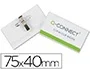 Identificador Q-Connect Con Pinza E Imperdible Kf01568 40x75 mm 50 unidades Identificador Q-Connect Con Pinza E Imperdible Kf01568 40x75 mm 50 unidades