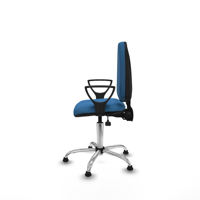PIQUERAS Y CRESPO Silla de oficina Aýna Azul claro con mecanismo Asincro