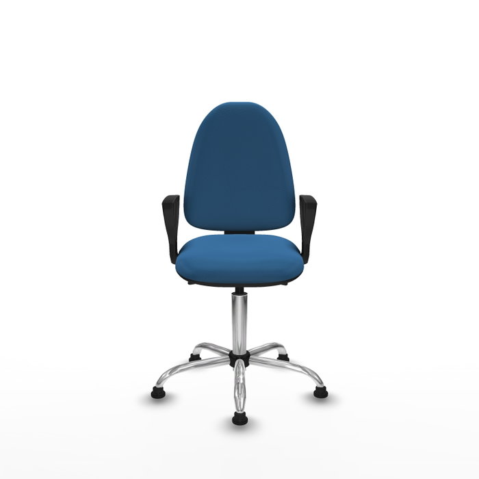 PIQUERAS Y CRESPO Silla de oficina Aýna Azul claro con mecanismo Asincro