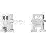 Tommy Hilfiger Pendientes de Acero Inoxidable Gris