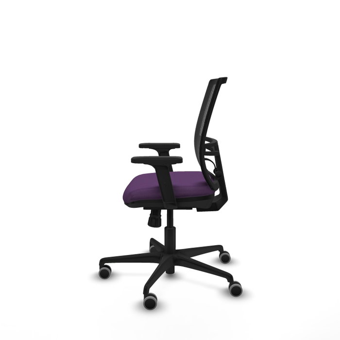 PIQUERAS Y CRESPO Silla de oficina Yunquera con mecanismo Sincro, Morado y Negro PIQUERAS Y CRESPO Silla de oficina Yunquera con mecanismo Sincro, Morado y Negro