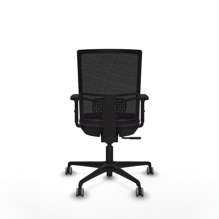 PIQUERAS Y CRESPO Silla de oficina Yunquera con mecanismo Sincro, Morado y Negro PIQUERAS Y CRESPO Silla de oficina Yunquera con mecanismo Sincro, Morado y Negro