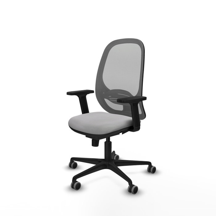 PIQUERAS Y CRESPO Silla de oficina Cilanco Gris con mecanismo Sincro PIQUERAS Y CRESPO Silla de oficina Cilanco Gris con mecanismo Sincro