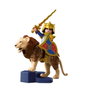 PLAYMOBIL León con Caballero Dorado 72212