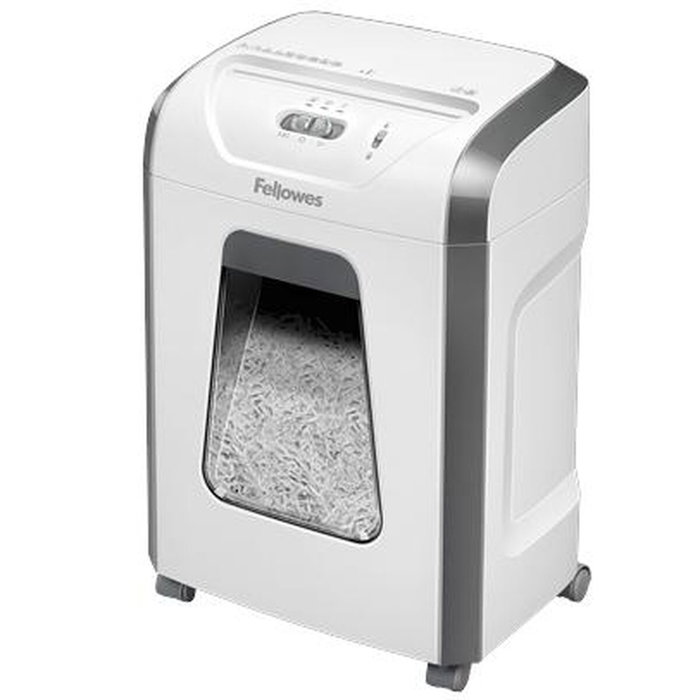 Fellowes 15C Destructora de Papel en Partículas, 15 Hojas, Blanco