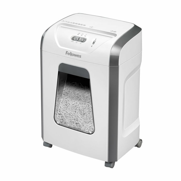 Fellowes 15C Destructora de Papel en Partículas, 15 Hojas, Blanco