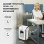 Fellowes 15C Destructora de Papel en Partículas, 15 Hojas, Blanco