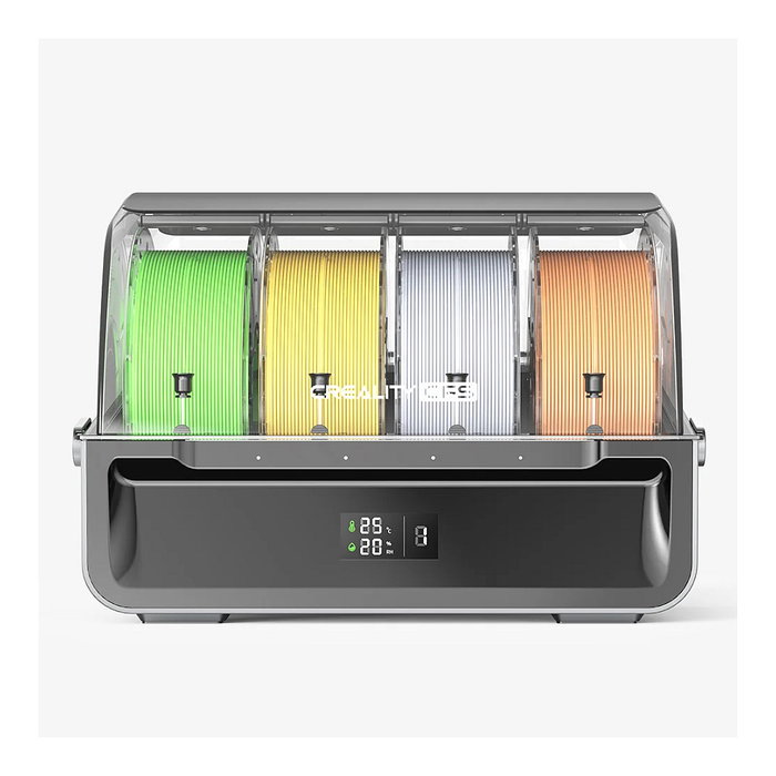 Creality Soporte de Filamento 1002120001 Negro Transparente para Impresora 3D K2 Plus, Resistente a la Humedad, LCD