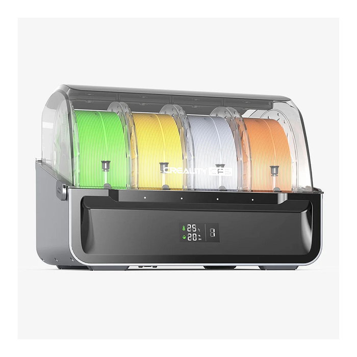 Creality Soporte de Filamento 1002120001 Negro Transparente para Impresora 3D K2 Plus, Resistente a la Humedad, LCD