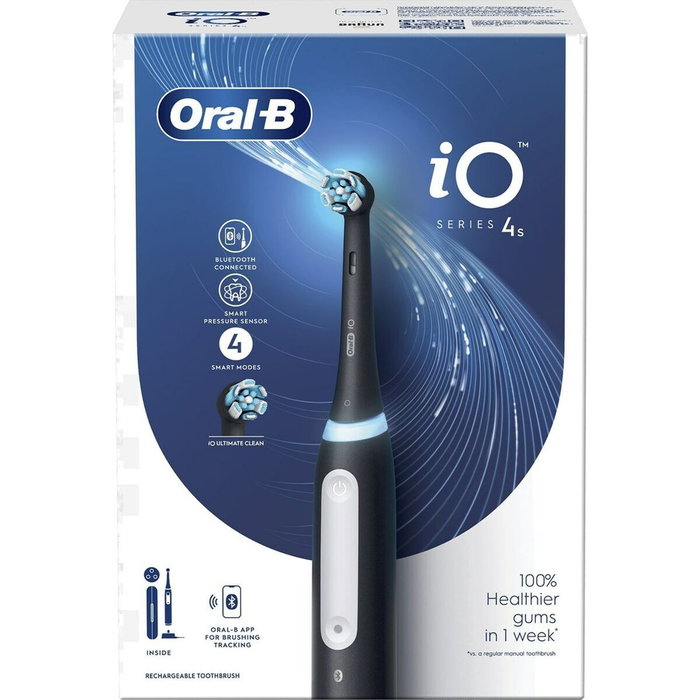 Oral-B iO 4S Cepillo dental vibratorio Negro Oral-B iO 4S Cepillo dental vibratorio Negro