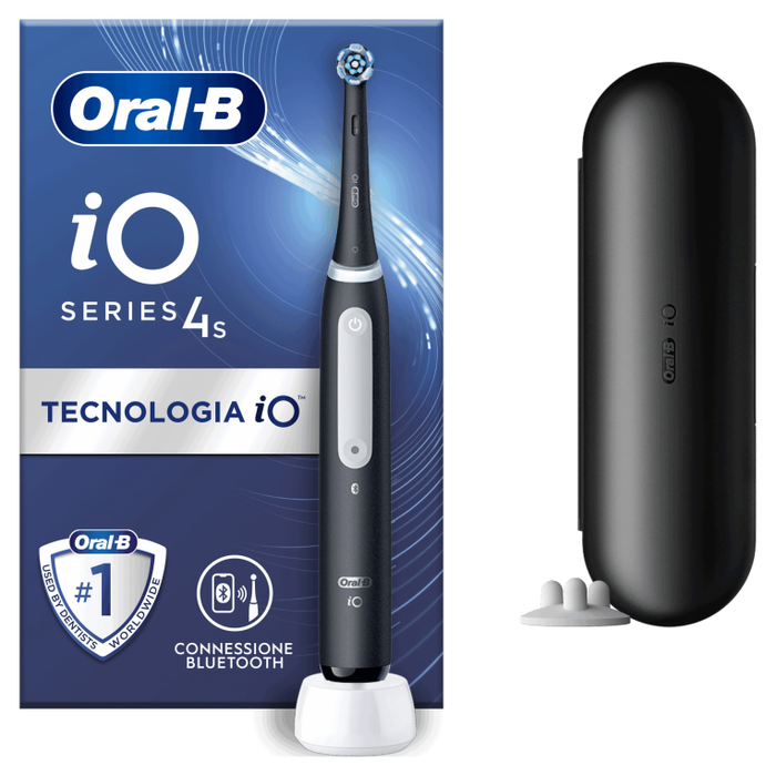 Oral-B iO 4S Cepillo dental vibratorio para adulto Negro
