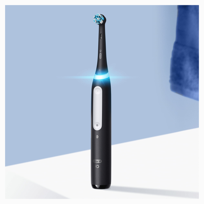 Oral-B iO 4S Cepillo dental vibratorio para adulto Negro