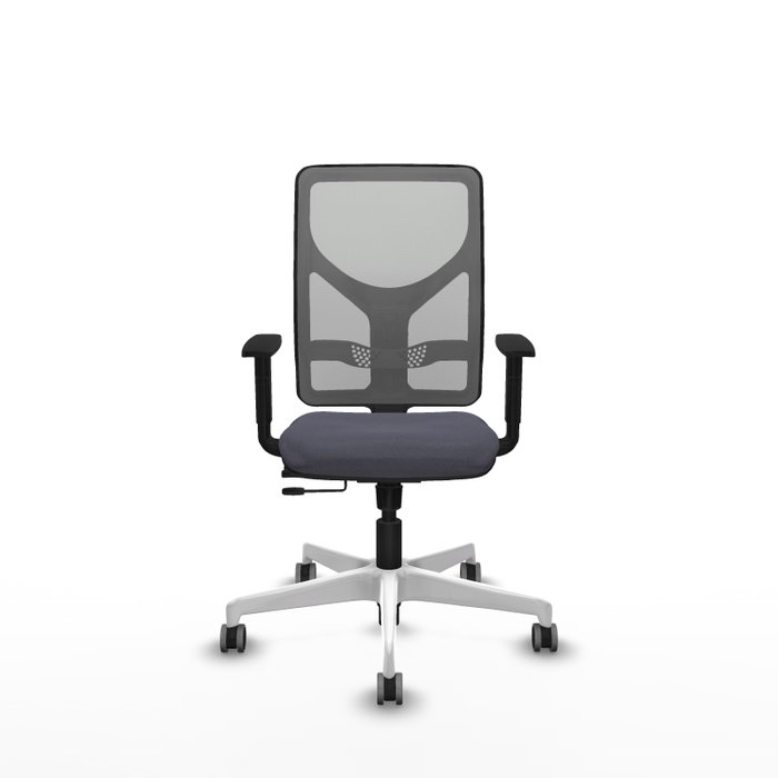 PIQUERAS Y CRESPO Silla de oficina Motilla con mecanismo Sincro/Traslack Gris