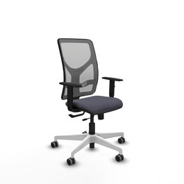 PIQUERAS Y CRESPO Silla de oficina Motilla con mecanismo Sincro/Traslack Gris