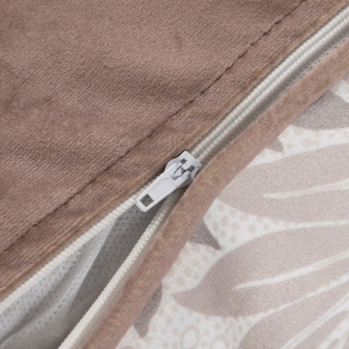 Cojín Flores Terciopelo Decoración 90 X 40 cm Cojín Flores Terciopelo Decoración 90 X 40 cm