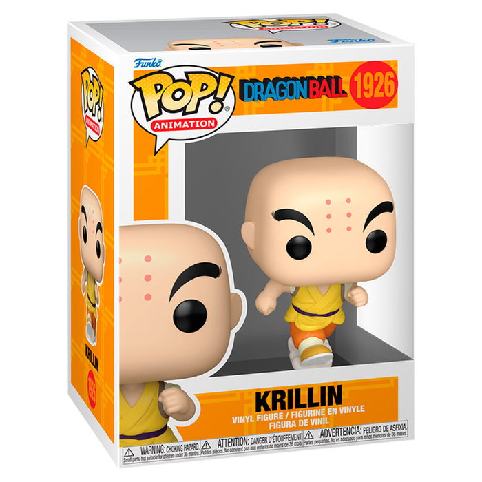 Funko Figura POP Dragon Ball Krillin Vinilo 9cm Caja Regalo