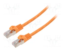 GEMBIRD Patch Cord Cat 6a S/FTP 5m Naranja