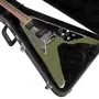 Gator Estuche Guitarra Eléctrica Flying V GW Deluxe Negro