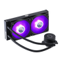 Cooler Master MasterLiquid ML240L V2 RGB Refrigerador de CPU, Doble Ventilador 120mm, Iluminación RGB, Compatible con Procesadores LGA1700/AM5