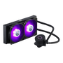 Cooler Master MasterLiquid ML240L V2 RGB Refrigerador de CPU, Doble Ventilador 120mm, Iluminación RGB, Compatible con Procesadores LGA1700/AM5