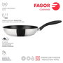 Sartén Fagor 81SAFGTRE28 Negro Plateado Acero Inoxidable Hierro