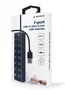 Gembird Hub 7 puertos USB 3.1 Gen 1 con interruptores Negro UHB-U3P7P-01
