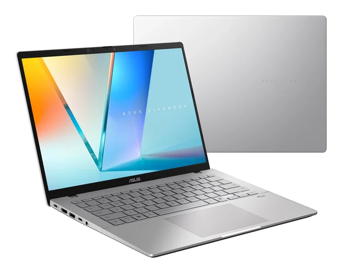 ASUS Vivobook S14 S3407CA-LY123W, Portátil 14" WUXGA, Intel Core Ultra 7 255H, 16GB RAM DDR5, 1TB SSD, Windows 11 Home, Cool Silver, Teclado Español