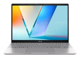 ASUS Vivobook S14 S3407CA-LY123W, Portátil 14" WUXGA, Intel Core Ultra 7 255H, 16GB RAM DDR5, 1TB SSD, Windows 11 Home, Cool Silver, Teclado Español