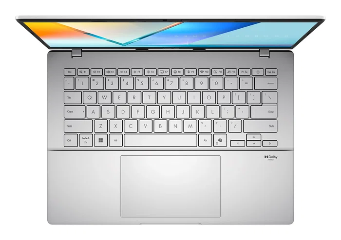 ASUS Vivobook S14 S3407CA-LY123W, Portátil 14" WUXGA, Intel Core Ultra 7 255H, 16GB RAM DDR5, 1TB SSD, Windows 11 Home, Cool Silver, Teclado Español