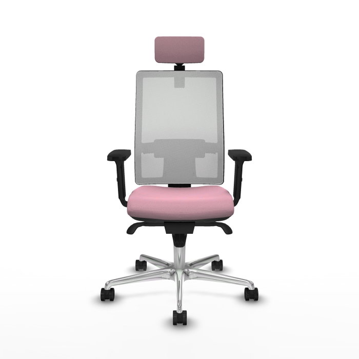 PIQUERAS Y CRESPO Silla de oficina Horna Rosa y Blanco PIQUERAS Y CRESPO Silla de oficina Horna Rosa y Blanco