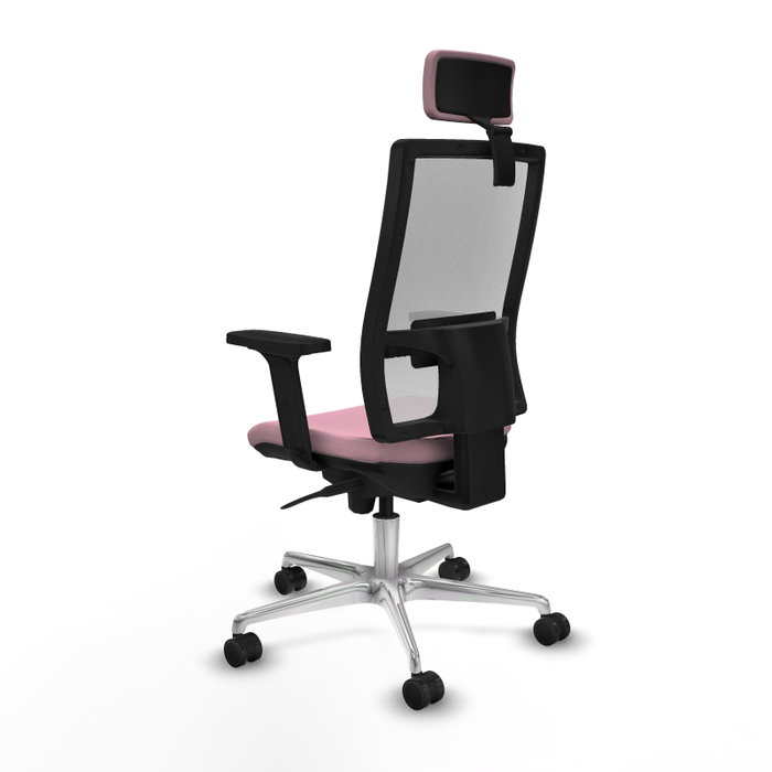 PIQUERAS Y CRESPO Silla de oficina Horna Rosa y Blanco PIQUERAS Y CRESPO Silla de oficina Horna Rosa y Blanco