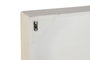 DKD Home Decor Decoración de pared MDF Abstracto 3D Blanco
