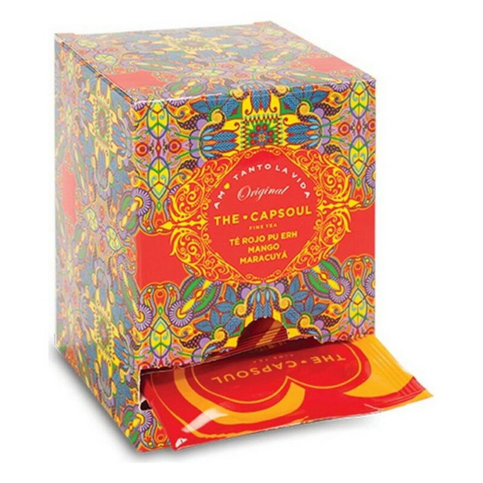 The Capsoul Té Rojo Mango Maracuyá 15 Unidades