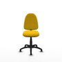 PIQUERAS Y CRESPO Silla de oficina Aýna sin brazos color Amarillo