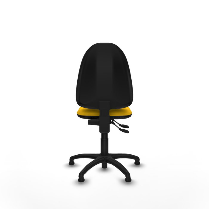 PIQUERAS Y CRESPO Silla de oficina Aýna sin brazos color Amarillo PIQUERAS Y CRESPO Silla de oficina Aýna sin brazos color Amarillo