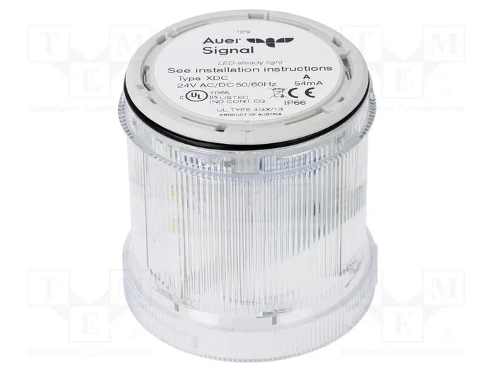 AUER SIGNAL Módulo de automatización señalizador luminoso Eco Modul 70 transparente