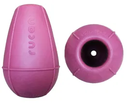 Rucan Juguete para Perro Conic Lila Grande Alta Dureza Caucho Natural 13cm