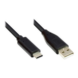GoodConnections Cable USB 2.0 Tipo A a Tipo C 0.5 Metros Negro