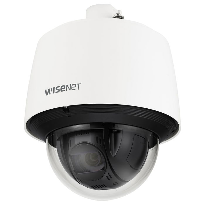 Hanwha - Wisenet QNP-6250H Cámara de Seguridad IP PTZ Domo Exterior Q-Serie Full HD 1080p 2MP Zoom Óptico 25x Resistente IP66 IK10 Alimentación PoE