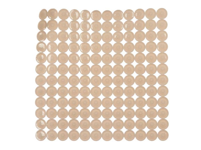 Berilo Alfombra Baño Antideslizante Ladrillo Beige 6 x 55 x 6 cm (Set de 6)