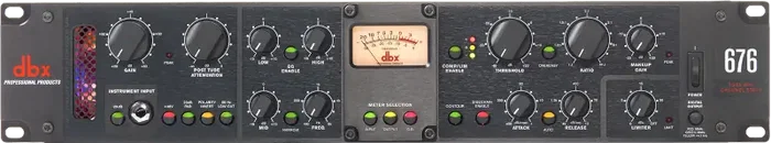 DBX 676 Dbx - Procesador de preamplificador de micrófono, 48.3 x 20.3 x 8.9 cm