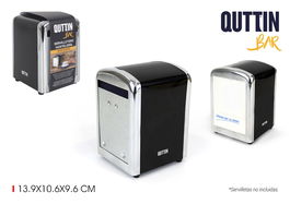 My Bar Servilletero Hostelería Black 9,9 x 11,3 x 14,6 cm (12 Unidades)