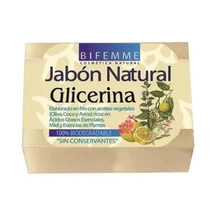 YNSADIET Jabón de glicerina con aceites vegetales y miel