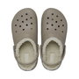 Zuecos Crocs Classic Lined Clog K Marrón S