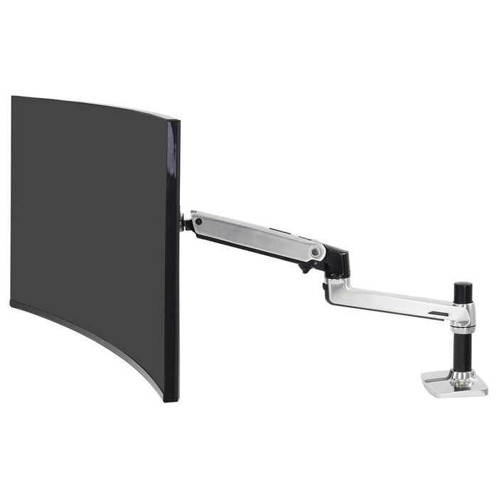 Ergotron LX Series Brazo de Montaje para Monitor de Sobremesa - Soporta hasta 11.3 kg y Pantallas de 34" (86.4 cm), Negro