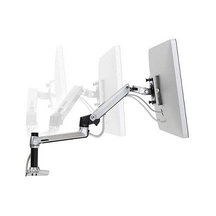 Ergotron LX Series Brazo de Montaje para Monitor de Sobremesa - Soporta hasta 11.3 kg y Pantallas de 34" (86.4 cm), Negro